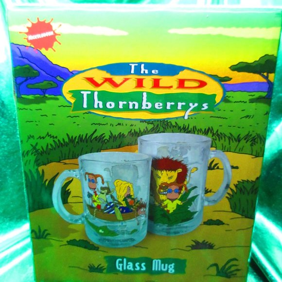 New The Wild Thornberrys Boxed Glass Mug The Nick Box Winter 2021 EXCLUSIVE - Picture 6 of 9